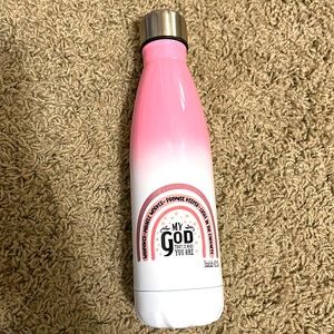 Inspirational Bible text Water Bottle 17oz